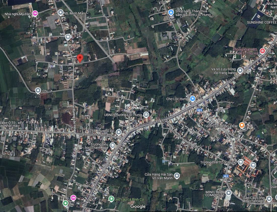 bán đất Lộc Hưng Trảng Bàng, Tây Ninh