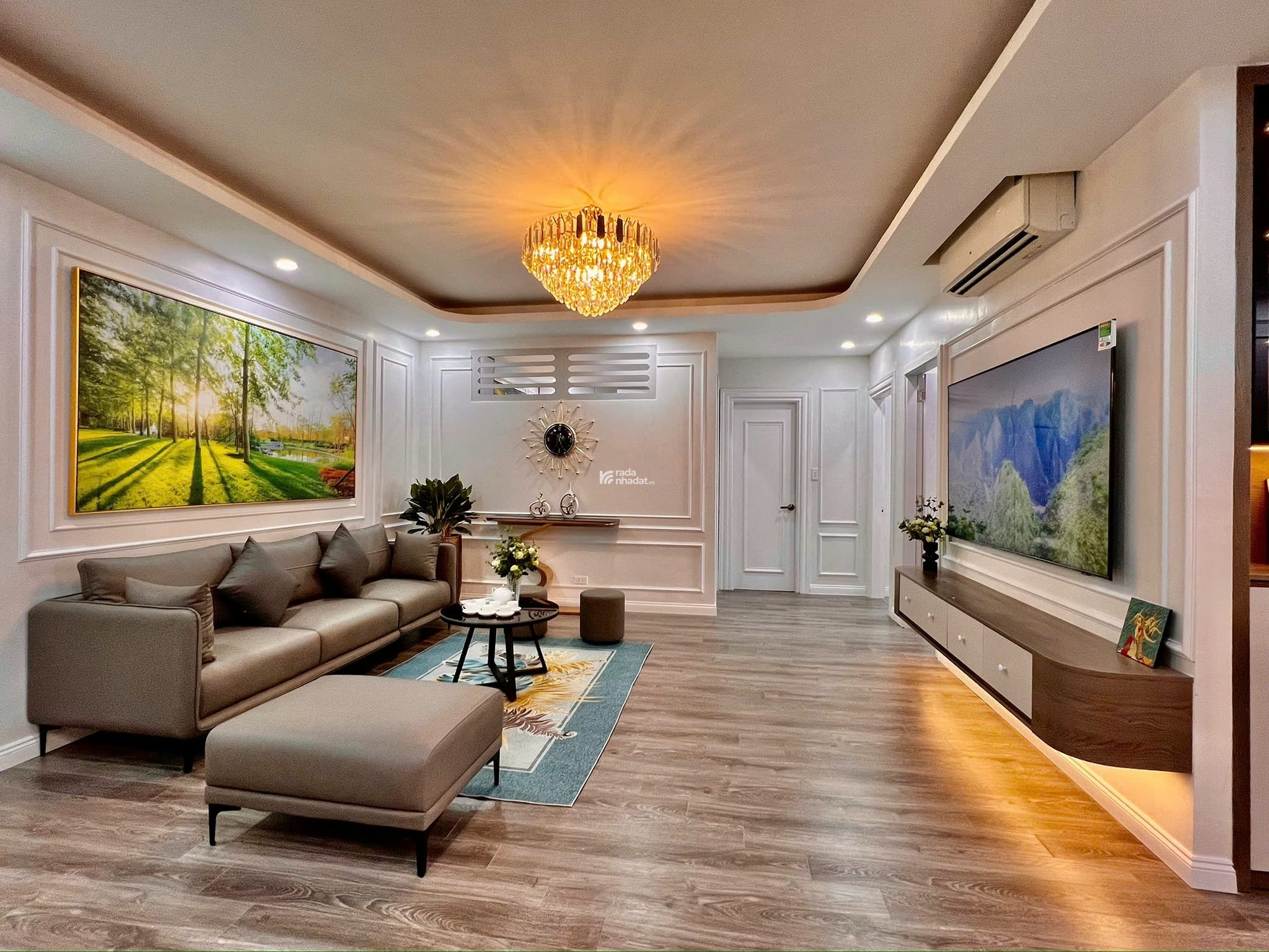 Cho thuê chung cư Sky Central 176 Định Công 105m2, 3 PN, căn góc, full đồ, 14.5 triệu