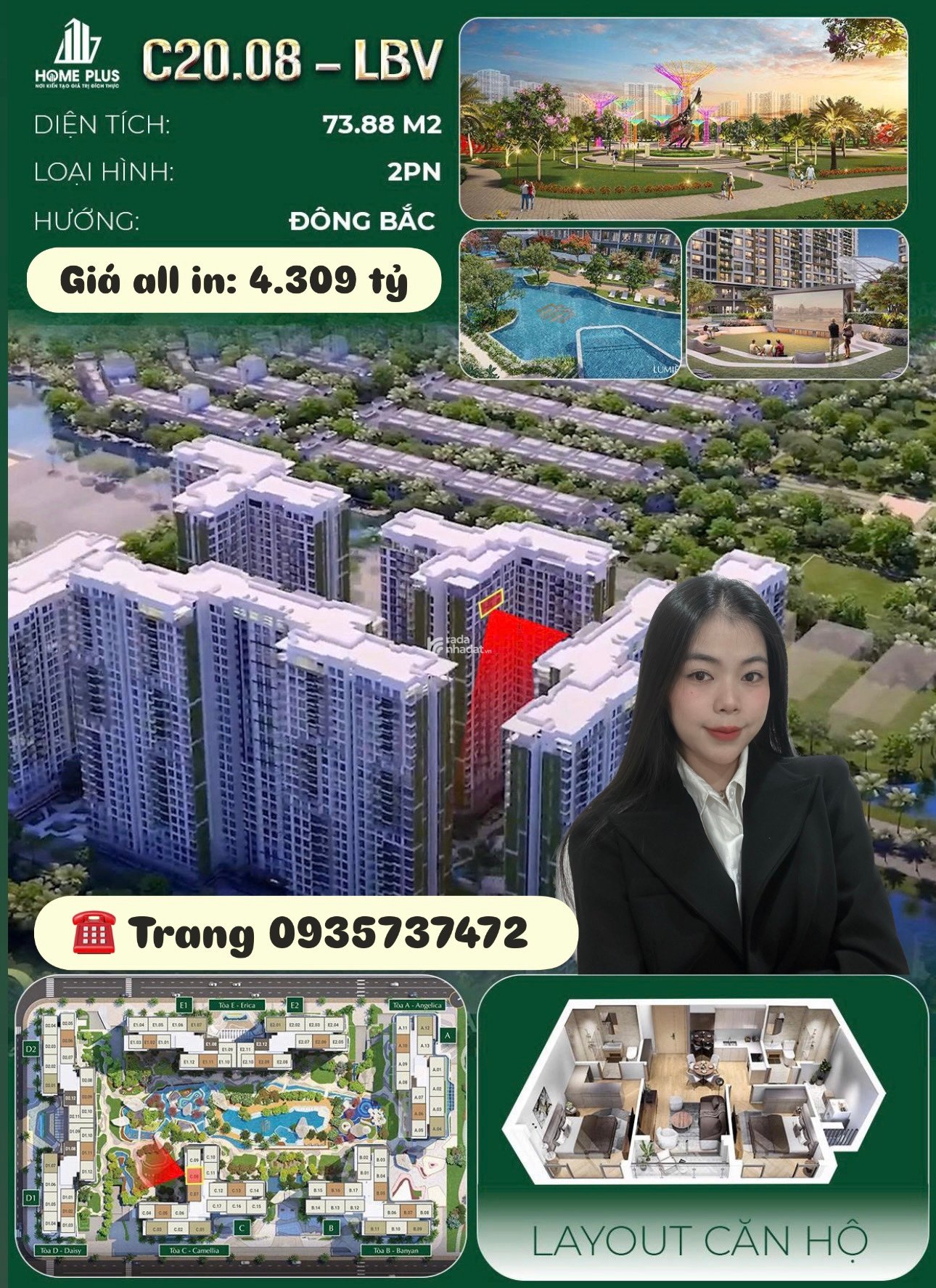  ĐỘC QUYỀN CHỦ ĐẦU TƯ HÀNG MỚI SIÊU HOT  Lumière Boulevard 