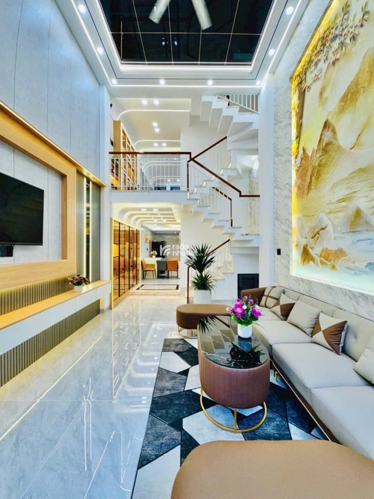  SIÊU PHẨM SMART HOME - NHÀ 6 TẦNG THANG MÁY - ĐƯỜNG 12M THÔNG - GÒ VẤP -  11.x TỶ TL