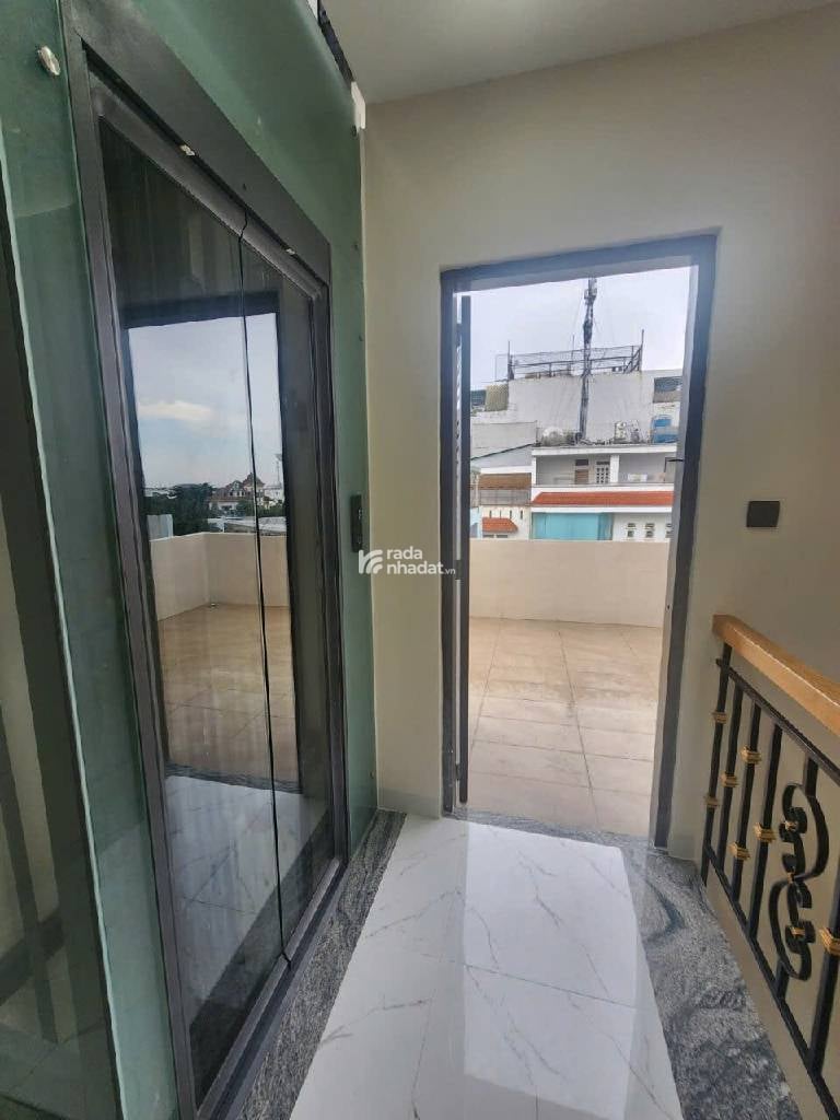 BÁN NHÀ KHU BÌNH PHÚ 5 TẦNG THANG MÁY CHỈ NHỈNH 9 TỶ NỞ HẬU TÀI LỘC HẺM XE HƠI 8M