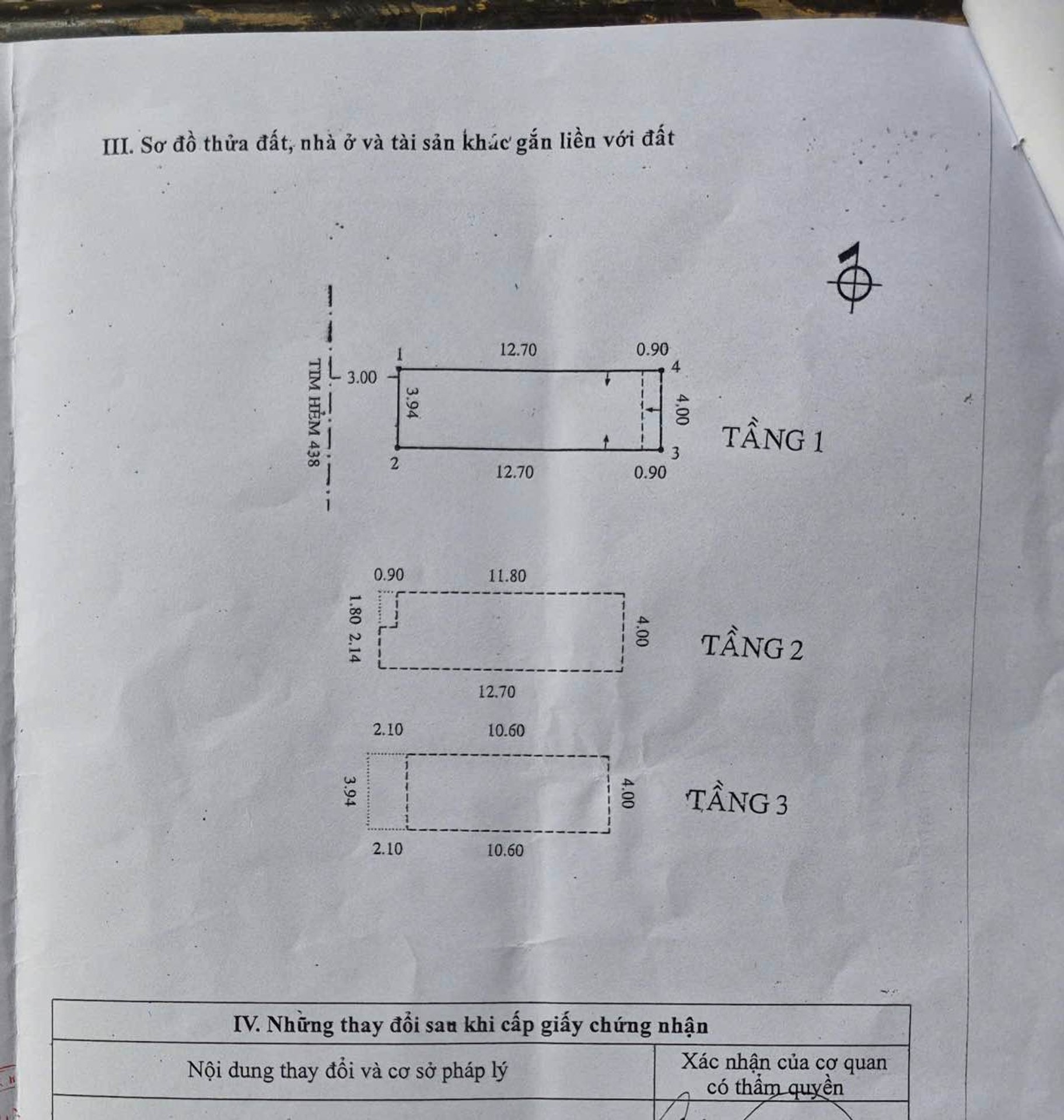 Nhà Bán Tân Kỳ Tân Quý - Hẻm 6M - BTCT
