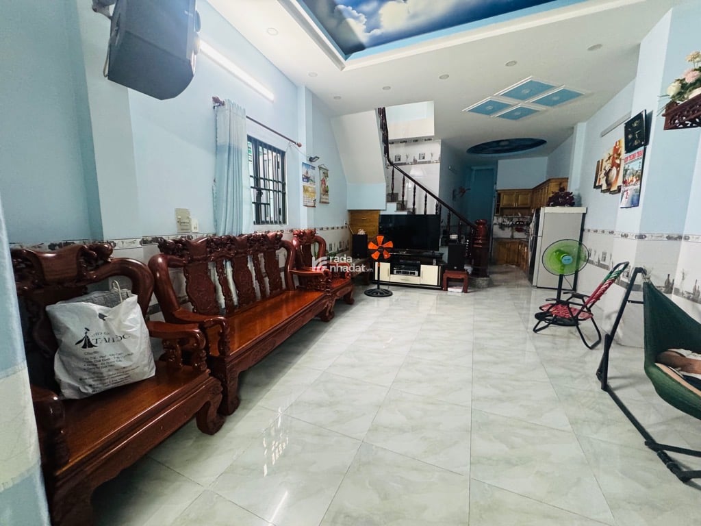 BÁN NHÀ VƯỜN LÀI 80M2 6.2 TỶ HẺM XE HƠI 3 TẦNG TÂN PHÚ