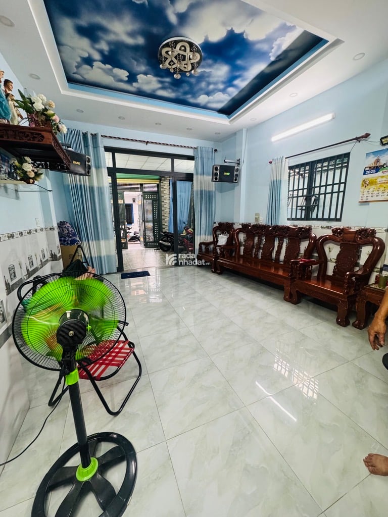 BÁN NHÀ VƯỜN LÀI 80M2 6.2 TỶ HẺM XE HƠI 3 TẦNG TÂN PHÚ