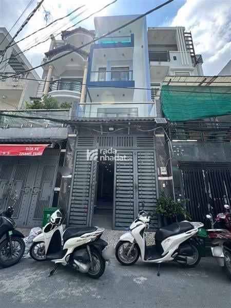 HẺM XE TẢI THÔNG- 4 TẦNG- GÒ XOÀI- BÌNH HƯNG HÒA A, BÌNH TÂN- DT: 4*16M- 7 TỶ 5