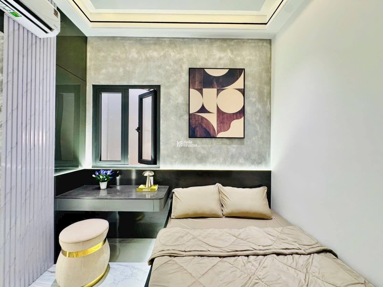 NHÀ ĐẸP XÂY MỚI - 3 TẦNG - HẺM XE HƠI - 4x12 - FULL NỘI THẤT - CHỈ 6.87 TỶ TL - DỌN VÀO Ở NGAY