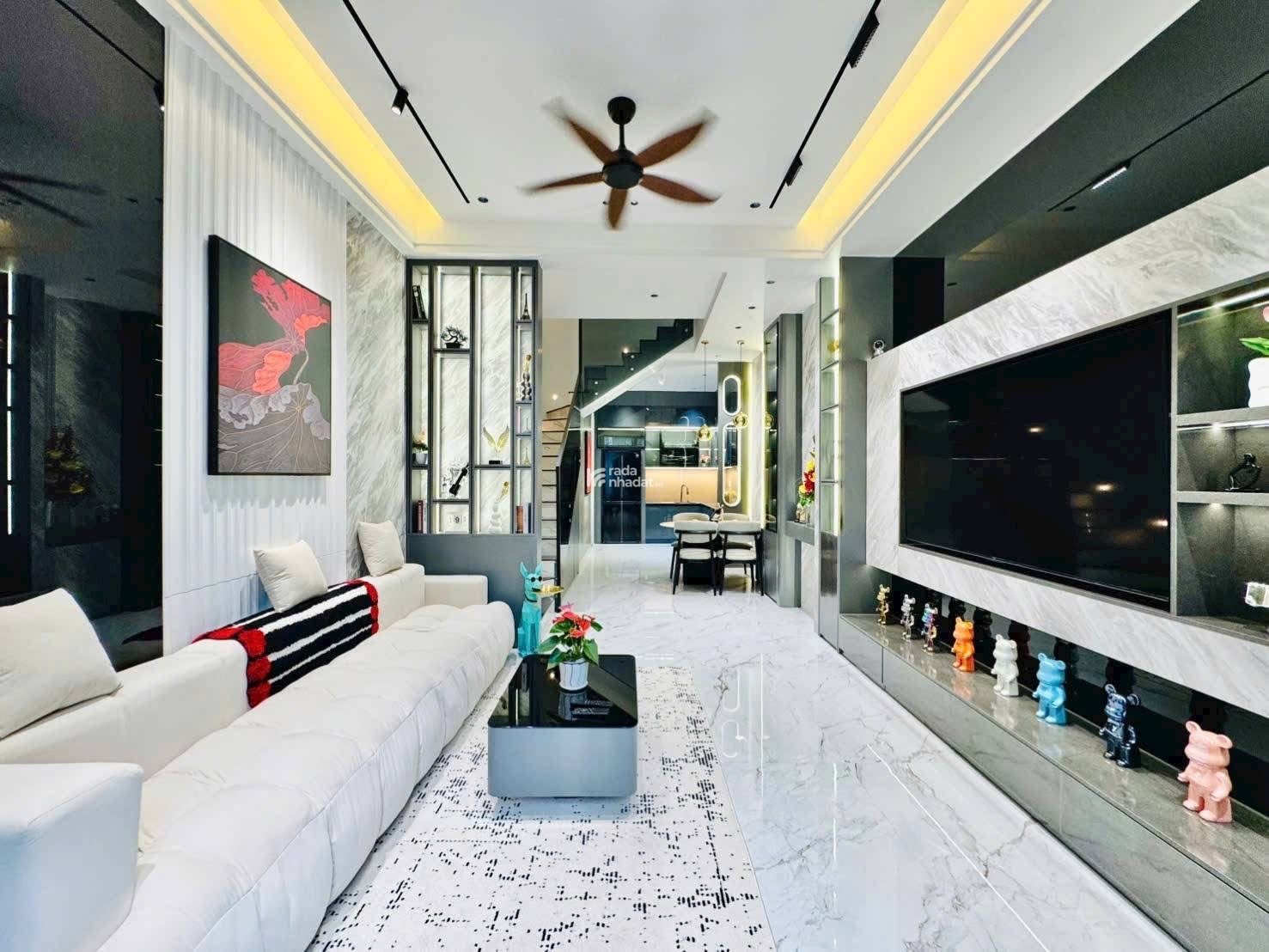 NHÀ ĐẸP XÂY MỚI - 3 TẦNG - HẺM XE HƠI - 4x12 - FULL NỘI THẤT - CHỈ 6.87 TỶ TL - DỌN VÀO Ở NGAY