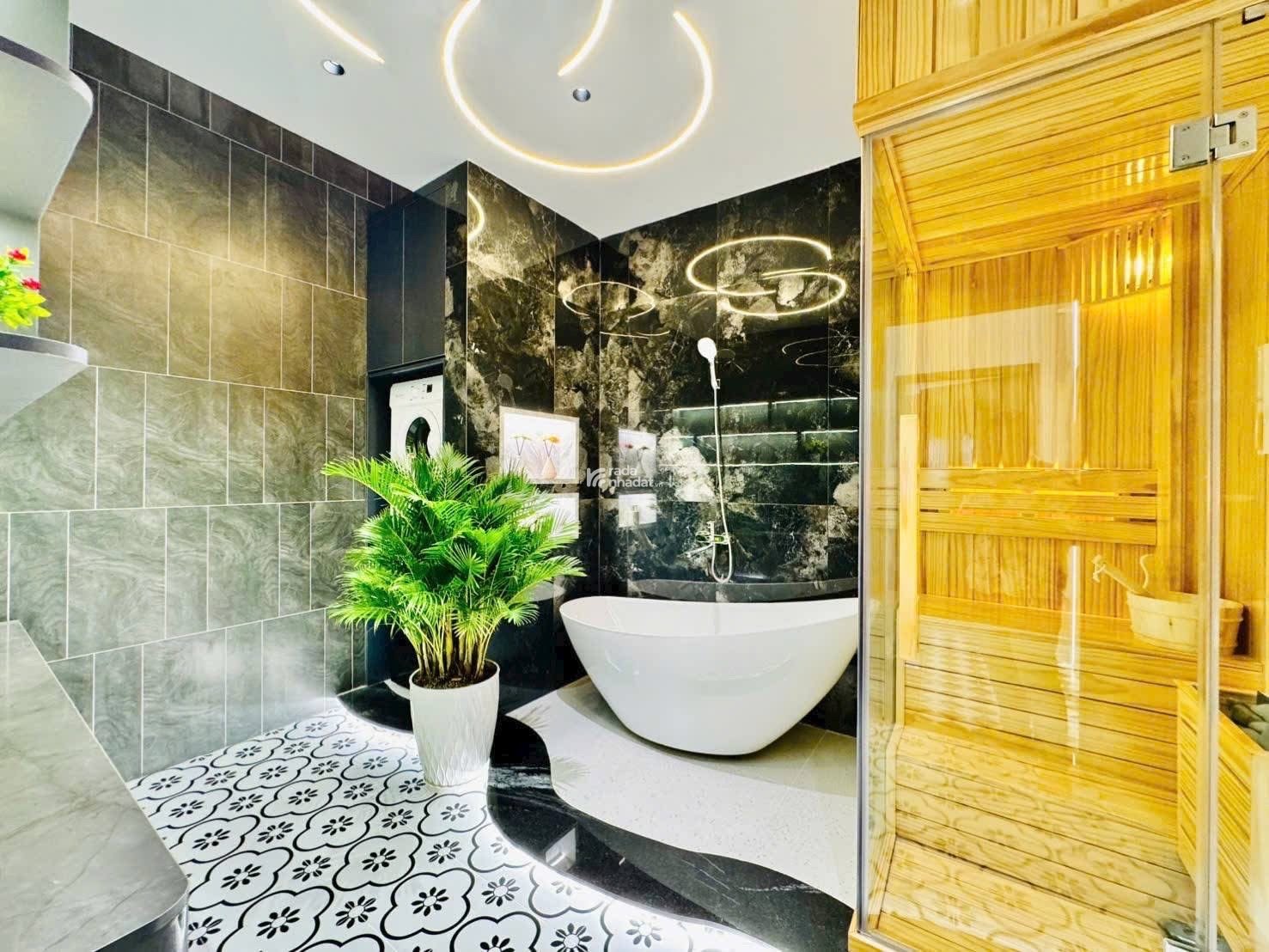 NHÀ ĐẸP XÂY MỚI - 3 TẦNG - HẺM XE HƠI - 4x12 - FULL NỘI THẤT - CHỈ 6.87 TỶ TL - DỌN VÀO Ở NGAY