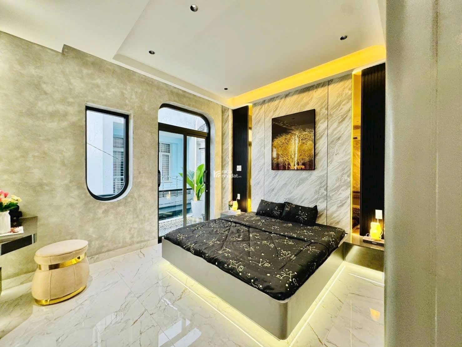 NHÀ ĐẸP XÂY MỚI - 3 TẦNG - HẺM XE HƠI - 4x12 - FULL NỘI THẤT - CHỈ 6.87 TỶ TL - DỌN VÀO Ở NGAY