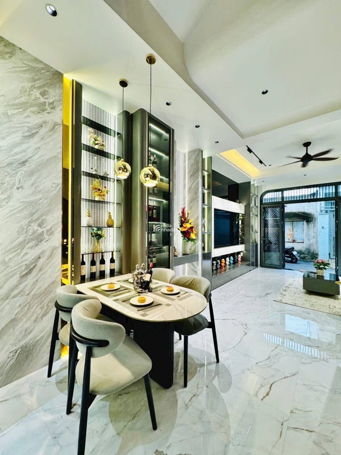 NHÀ ĐẸP XÂY MỚI - 3 TẦNG - HẺM XE HƠI - 4x12 - FULL NỘI THẤT - CHỈ 6.87 TỶ TL - DỌN VÀO Ở NGAY