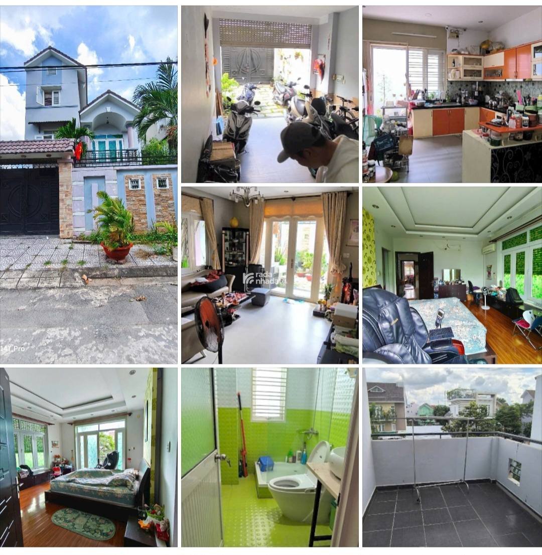 CHO THUÊ BIỆT THỰ  KHU DÂN CƯ SÔNG ĐÀ, HIỆP BÌNH 10m x 20m trệt 2 lâu 6PN giá 26TR