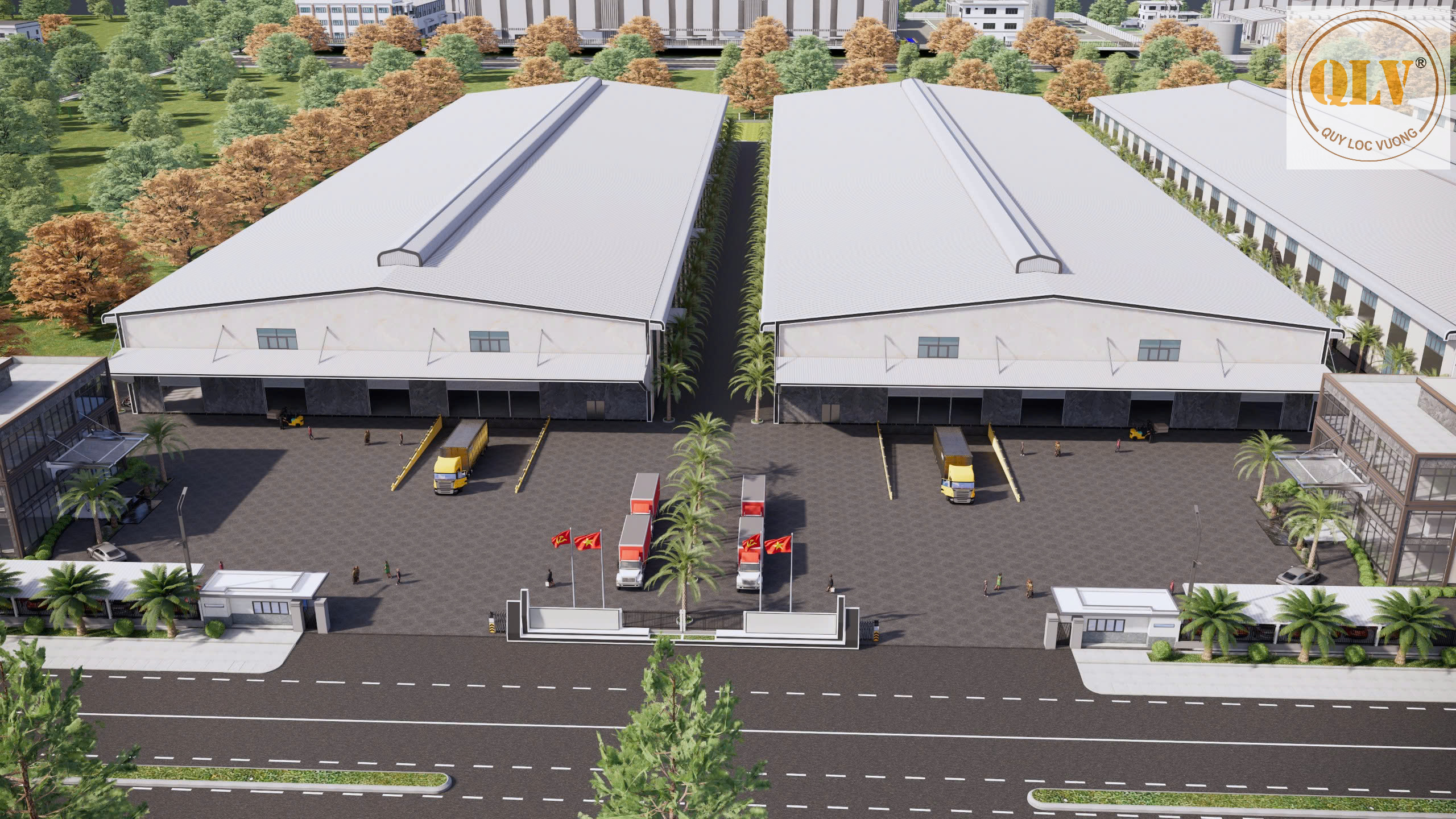 Cho thuê nhà xưởng KCN Bàu Bàng, Bình Dương 52.815m2