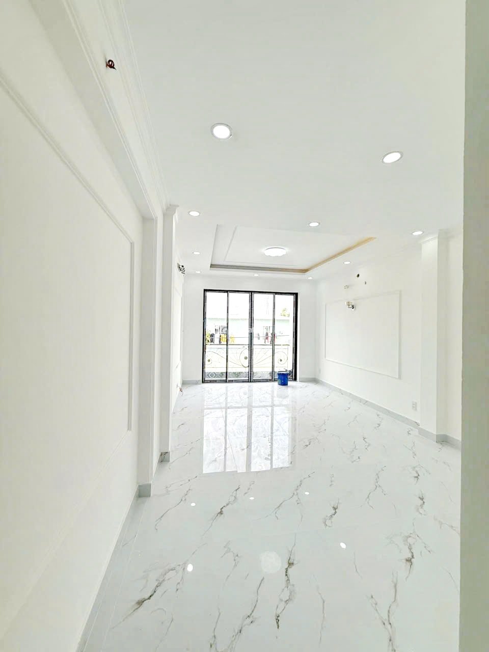 Bán nhà mới 2 lầu mặt tiền đường NB Vàm Luông Phường 6 Quận 8