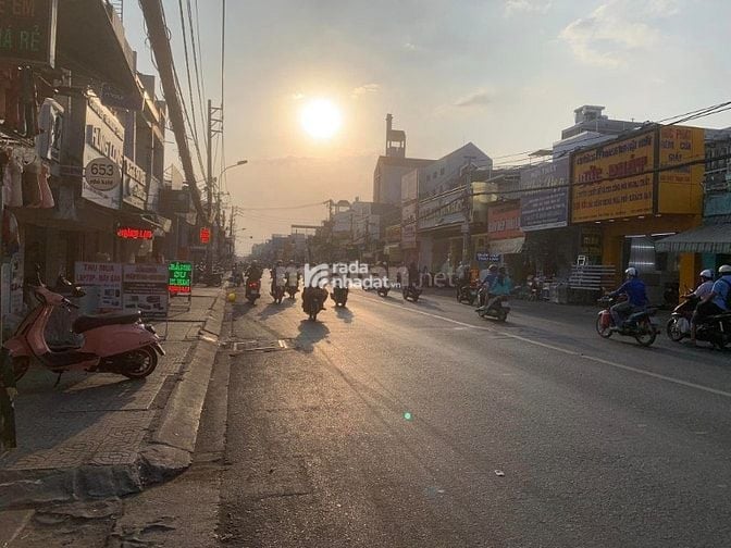 NHÀ MẶT TIỀN ĐƯỜNG HẬU GIANG QUẬN 6 CHO THUÊ