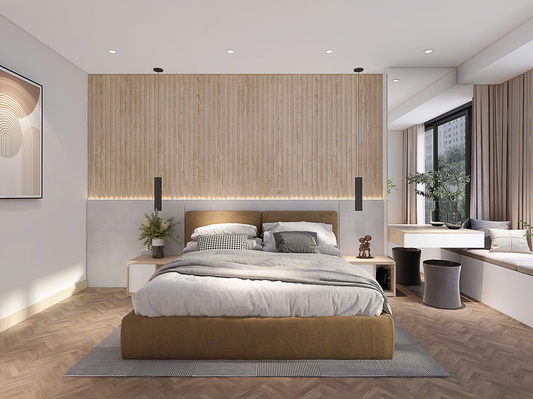 CHO THUÊ MIDTOWN THE PEAK - 111M2 - 3PN - 2WC - NHÀ ĐẸP HIỆN ĐẠI 