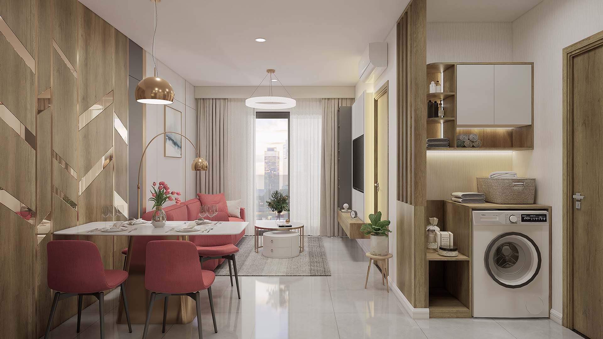 Thanh toán 25% sở hữu căn 2PN2WC 53m2 Bcons, nhận nhà 2027, bao chi phí, ngân hàng hỗ trợ vay