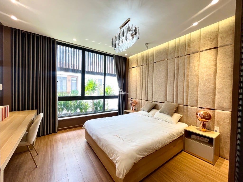 Bán nhà xây mới thiết kế hiện đại chuẩn châu âu, 4 tầng siêu đẹp, full nội thất cao cấp