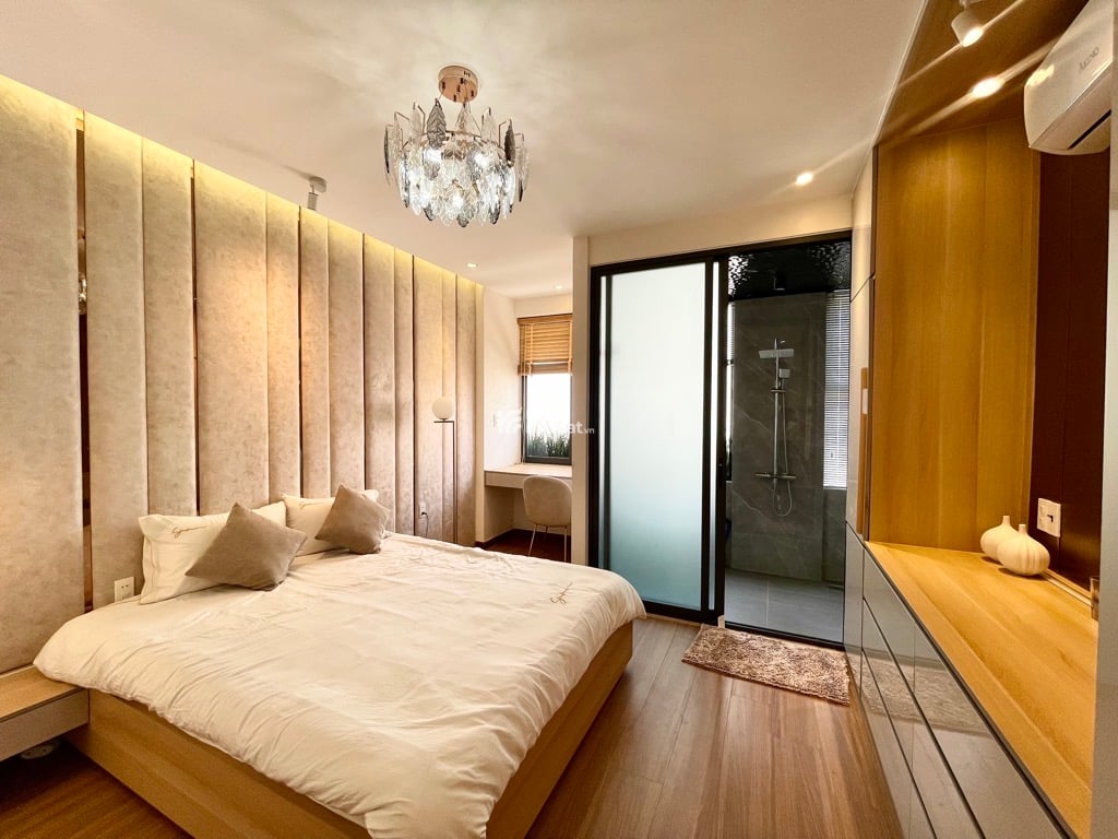 Bán nhà xây mới thiết kế hiện đại chuẩn châu âu, 4 tầng siêu đẹp, full nội thất cao cấp