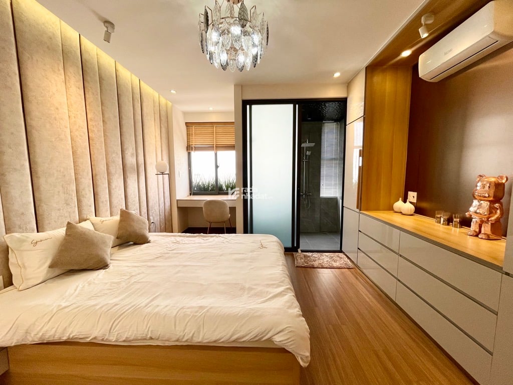 Bán nhà xây mới thiết kế hiện đại chuẩn châu âu, 4 tầng siêu đẹp, full nội thất cao cấp
