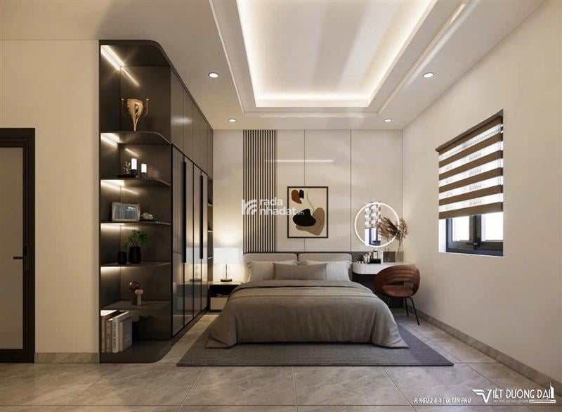 MẶT TIỀN ĐƯỜNG P.TÂY THẠNH - VỪA Ở VỪA KD - 4 TẦNG THIẾT KẾ HIỆN ĐẠI SANG TRỌNG - 100m2