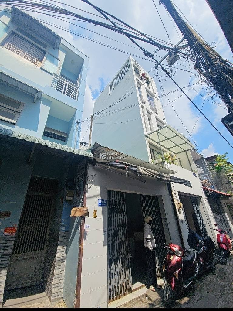 2 TẦNG - 67M2 - 4 X 17 - NỞ HẬU 4.7M - SÁT MẶT TIỀN - HẺM 4M THÔNG - TÂY THẠNH - TÂN PHÚ 