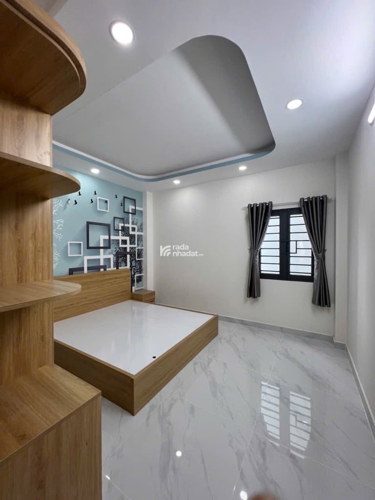 BÁN NHÀ ĐẸP BÌNH TÂN GIÁP QUẬN 6 TÂN PHÚ 60M2 4 TẦNG NỘI THẤT CAO CẤP GIÁ 6.25 TỶ