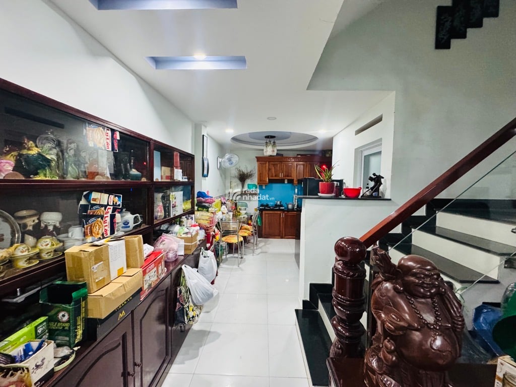 BÁN NHÀ BÙI TƯ TOÀN 74M2 6.9 TỶ 5 TẦNG 4 PHÒNG NGỦ HẺM XE HƠI THÔNG BÌNH TÂN KẾ QUẬN 6 