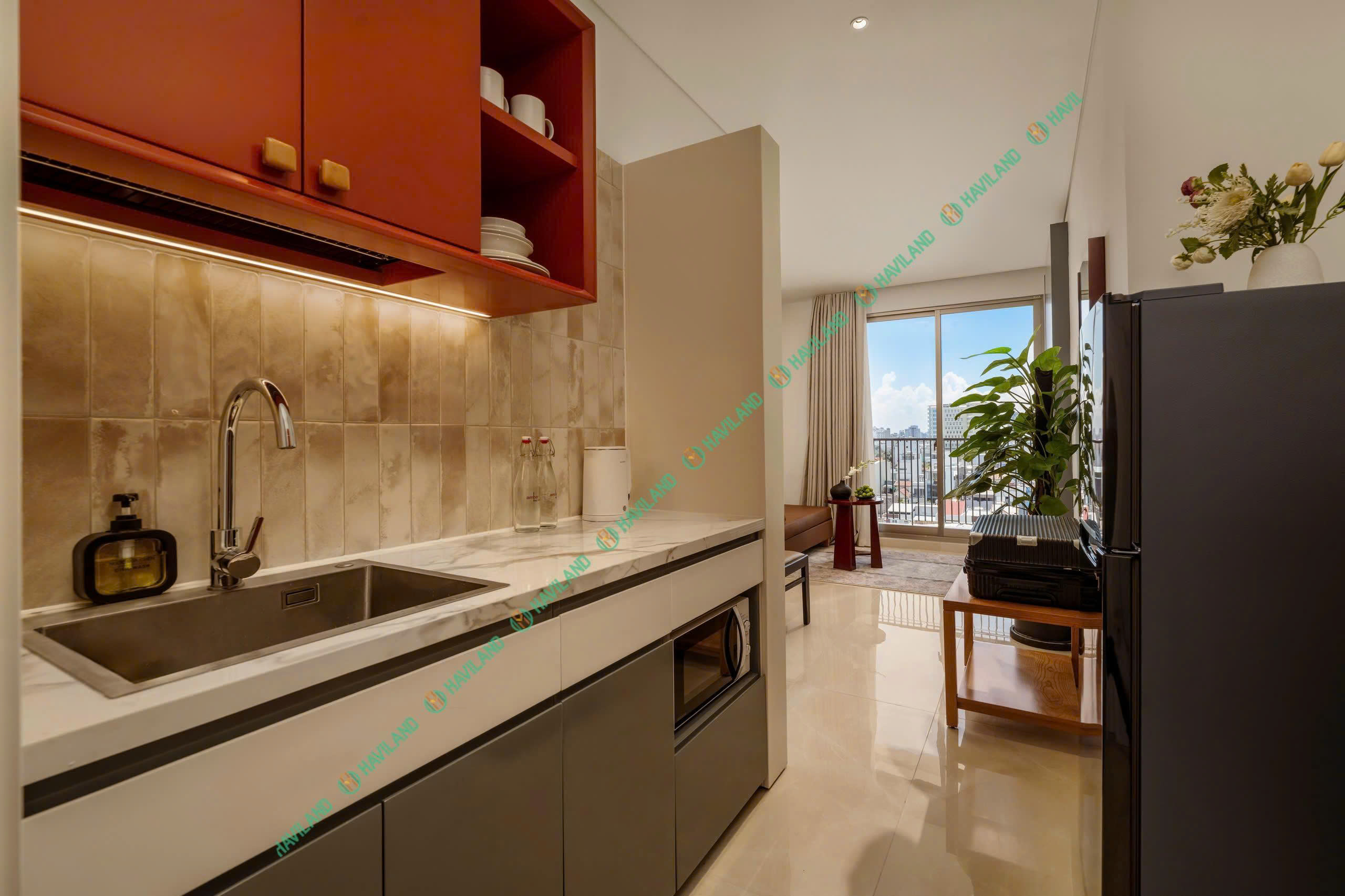 Cho thuê căn hộ 1PN Dương Đình Nghệ 14m 45m2 VIPPP