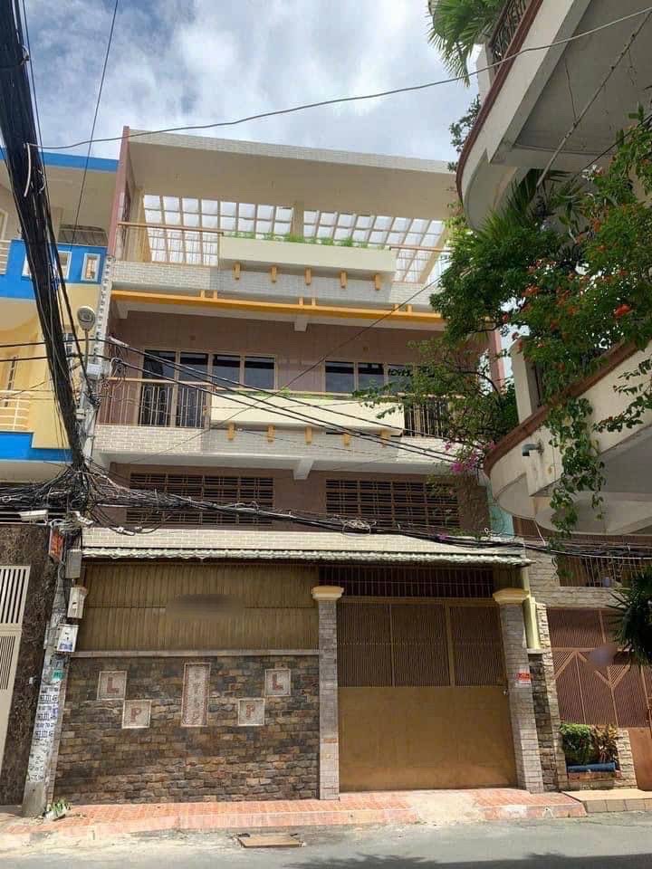 NGANG 8 DÀI 16 - 4TẦNG - HẺM XE TẢI THÔNG -