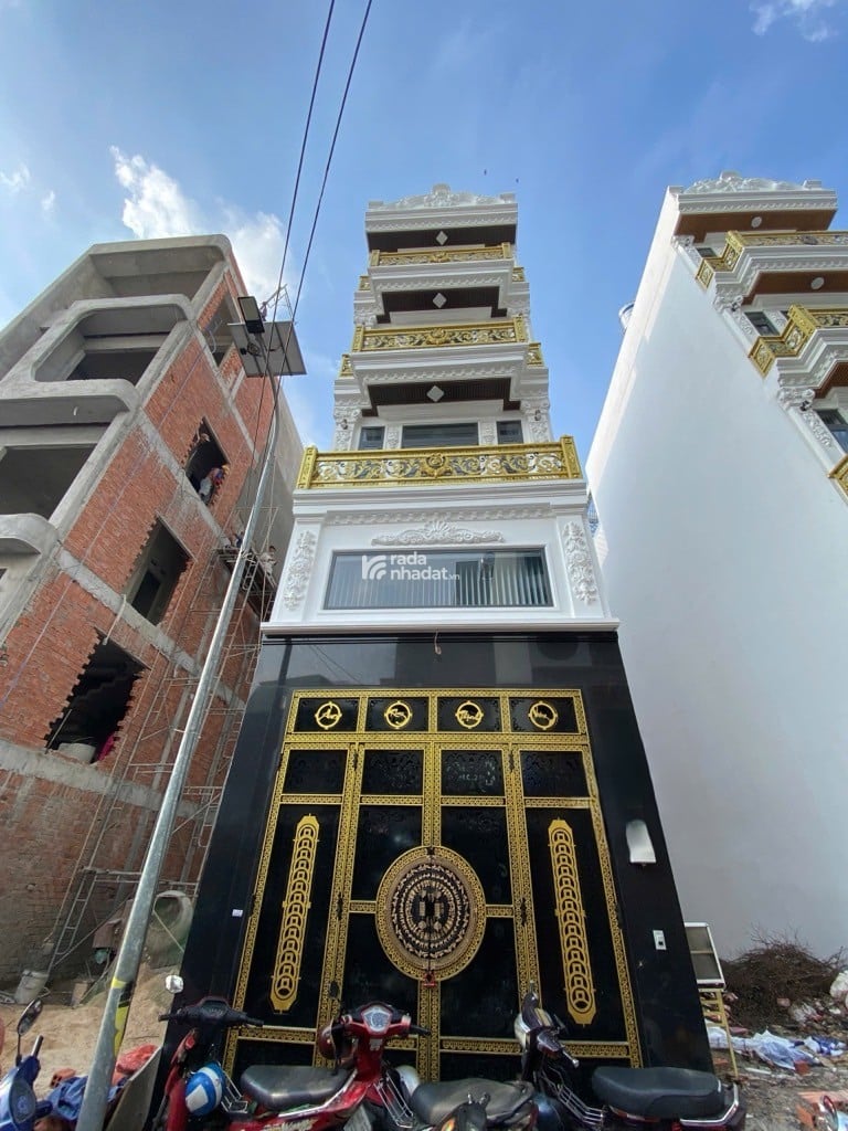 5 TẦNG NGAY CHỢ GÒ XOÀI P.BÌNH HƯNG HÒA A, Q.BÌNH TÂN DT: 4*13M- 7 TỶ 8