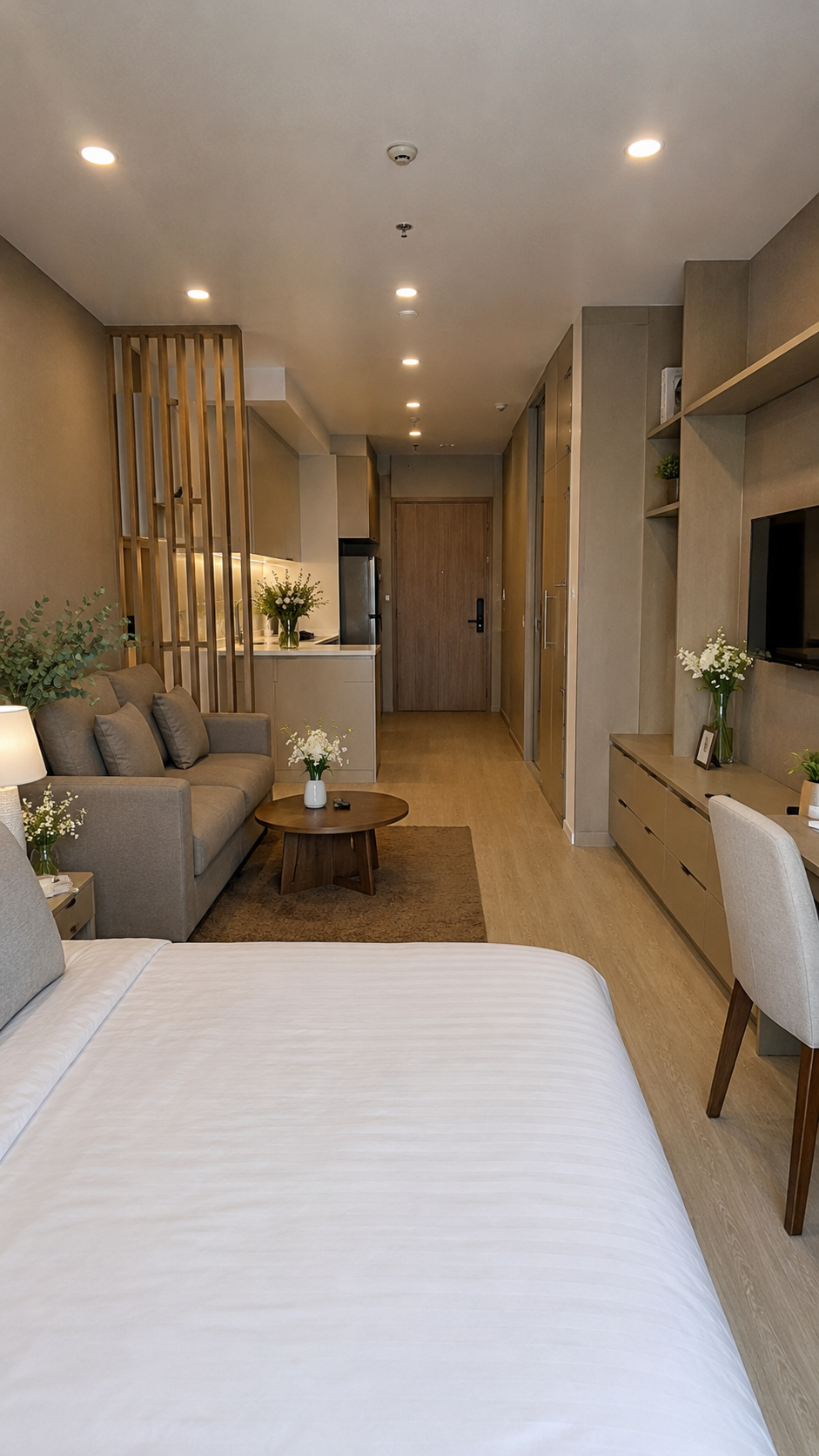 Officetel 31m2 - Giá 2.8 tỷ chưa chiết khấu - 1PN1WC Arcadia Kiến Á