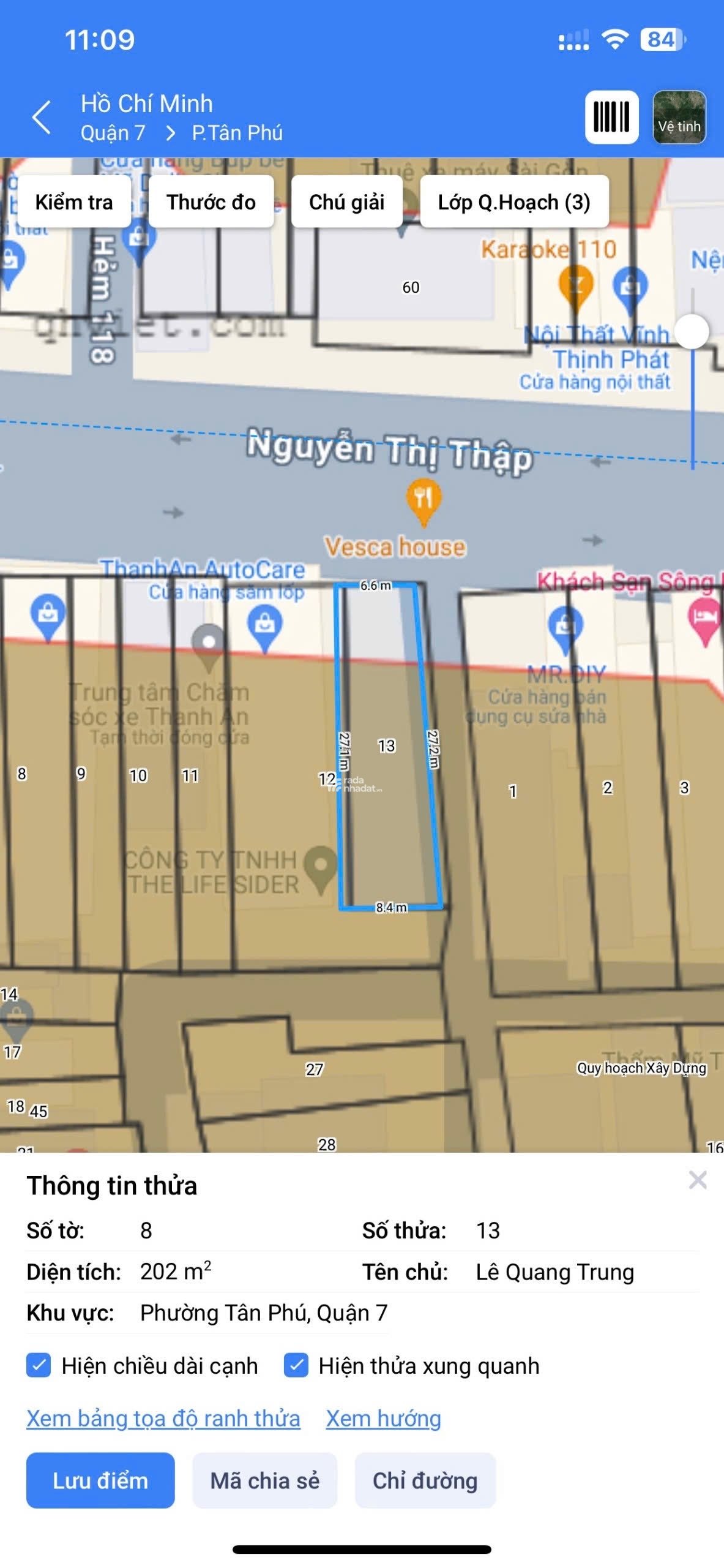 Bán nhà góc 2 mặt tiền 121 Nguyễn thị thập phường tân phú Quận 7. dt 7x22m