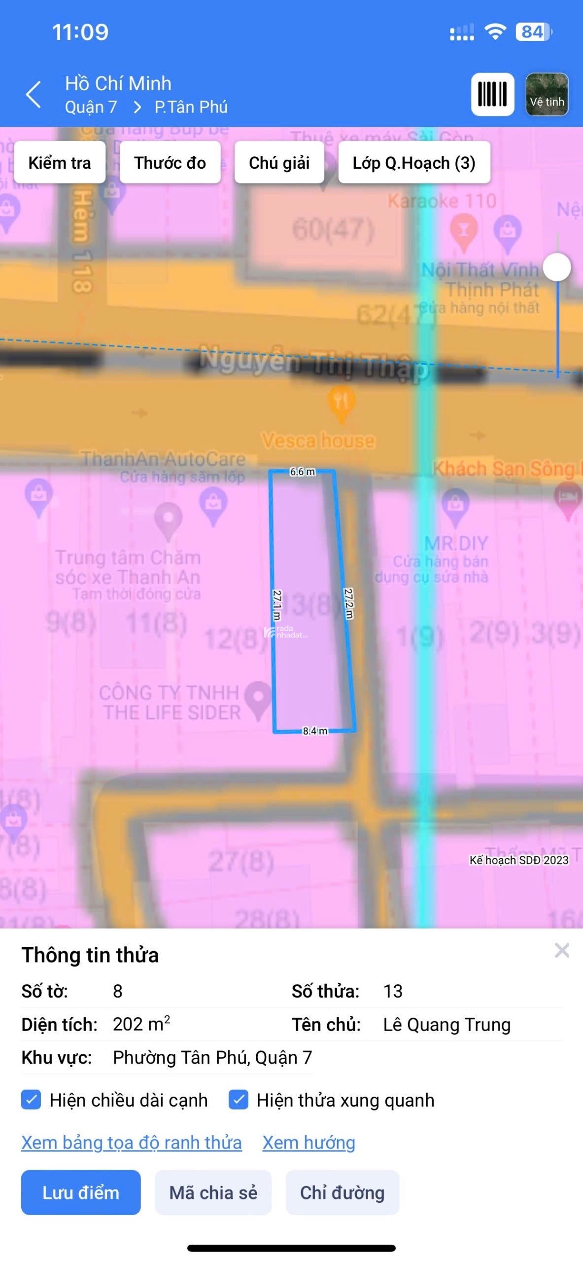 Bán nhà góc 2 mặt tiền 121 Nguyễn thị thập phường tân phú Quận 7. dt 7x22m