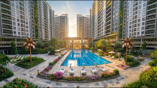 Bán căn hộ The Win City 2PN giá bán 1,6 tỷ. Tặng full NT cao cấp, TT 15% nhận nhà