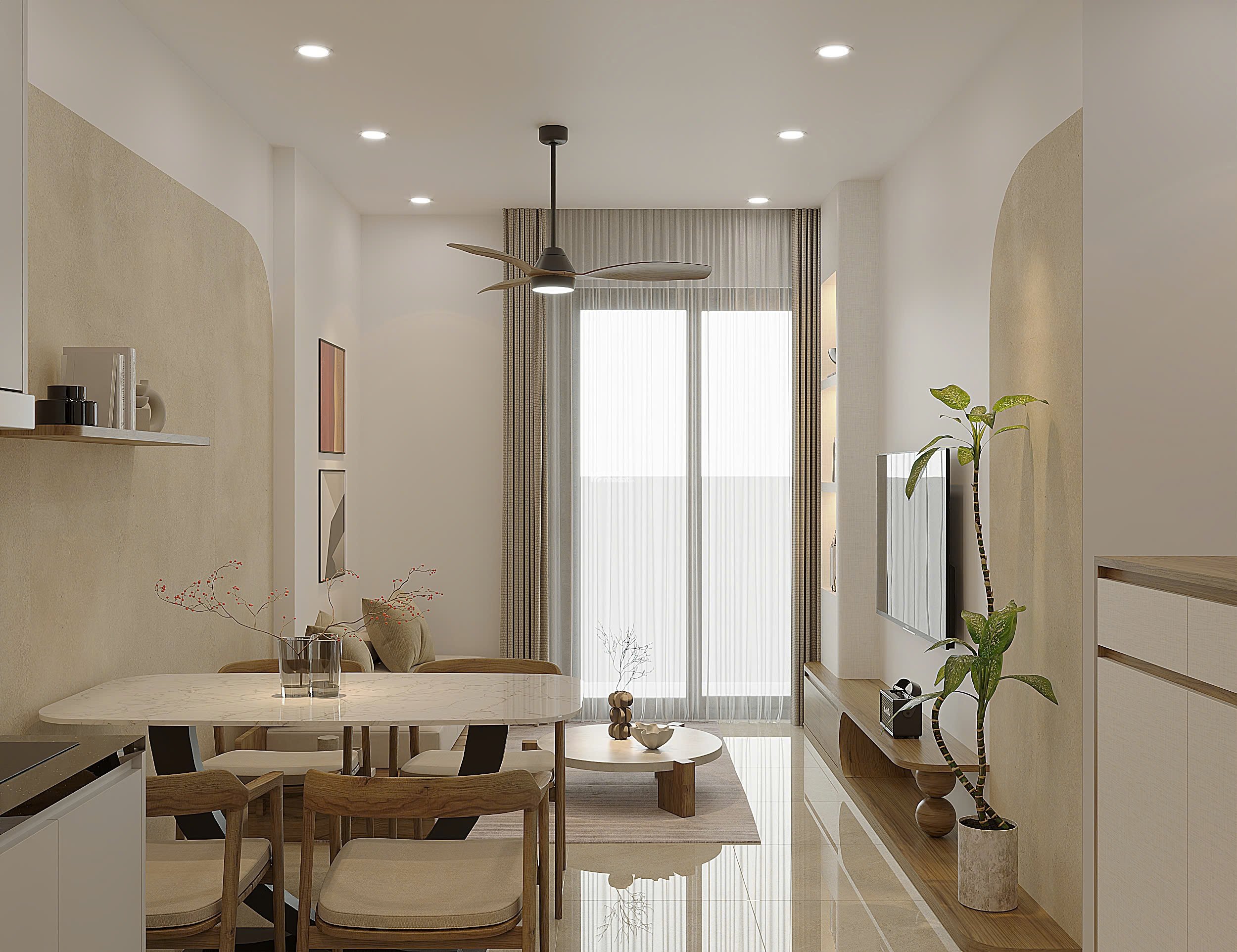 CH 2PN 2WC 61M2 SẴN SỔ GẦN LÀNG ĐẠI HỌC
