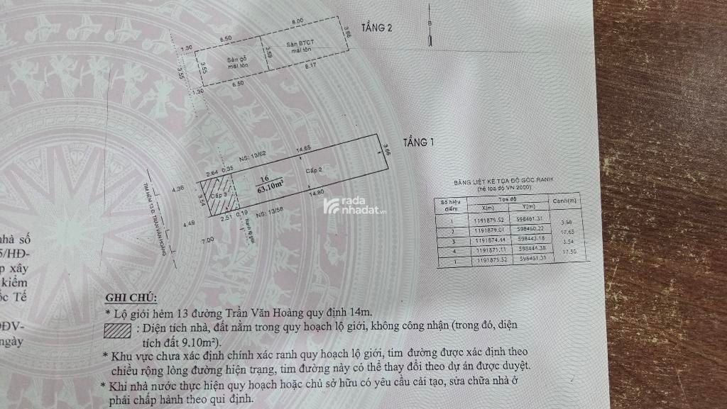 Bán nhà c4 chưa qua đầu tư khu Thiên Phước - Trần Văn Hoàng 