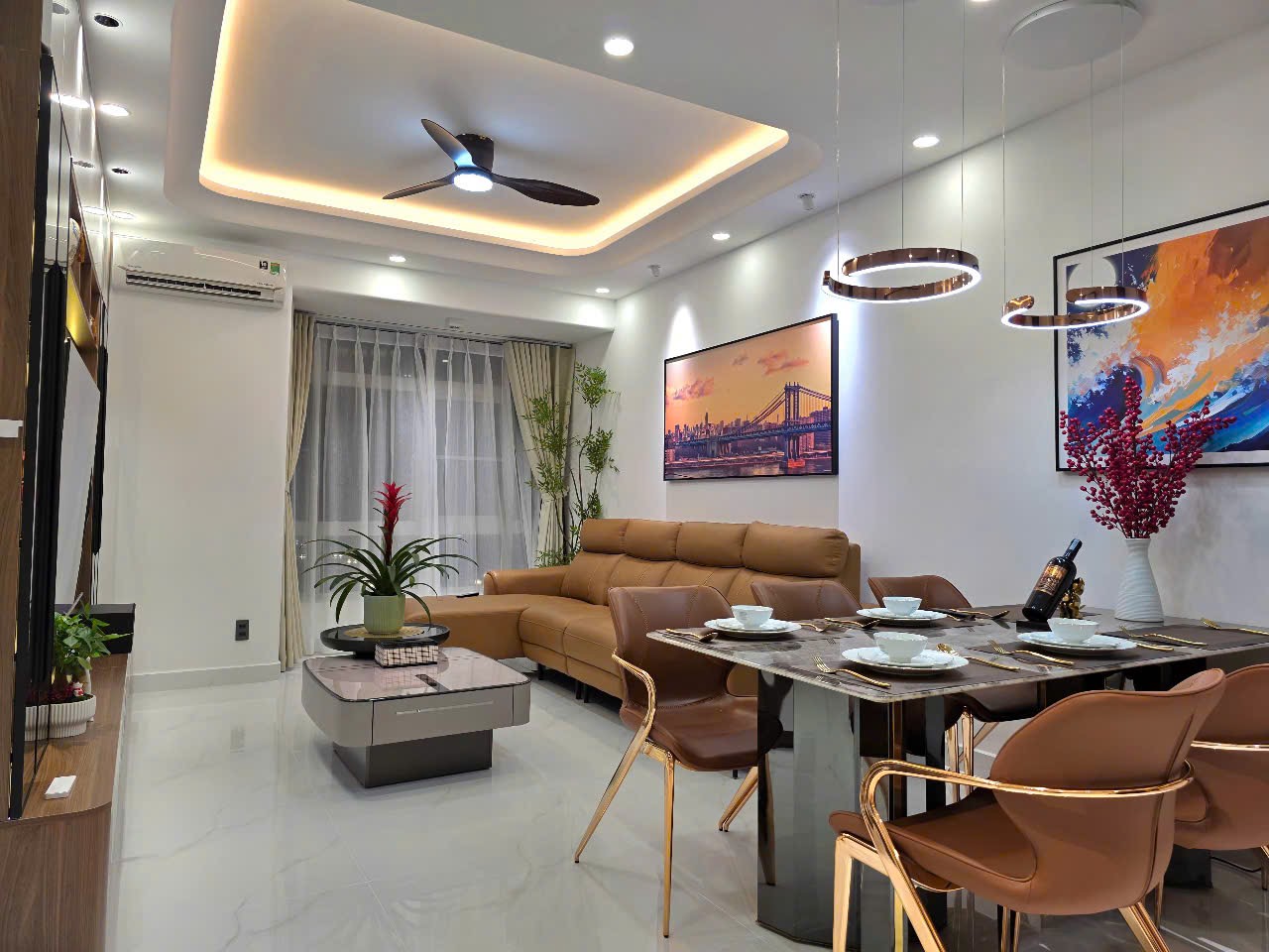 Bán căn hộ gần đại học RMIT, sky garden 2, Q7, 3PN nhà mới đẹp, giá chỉ 7,8 tỷ