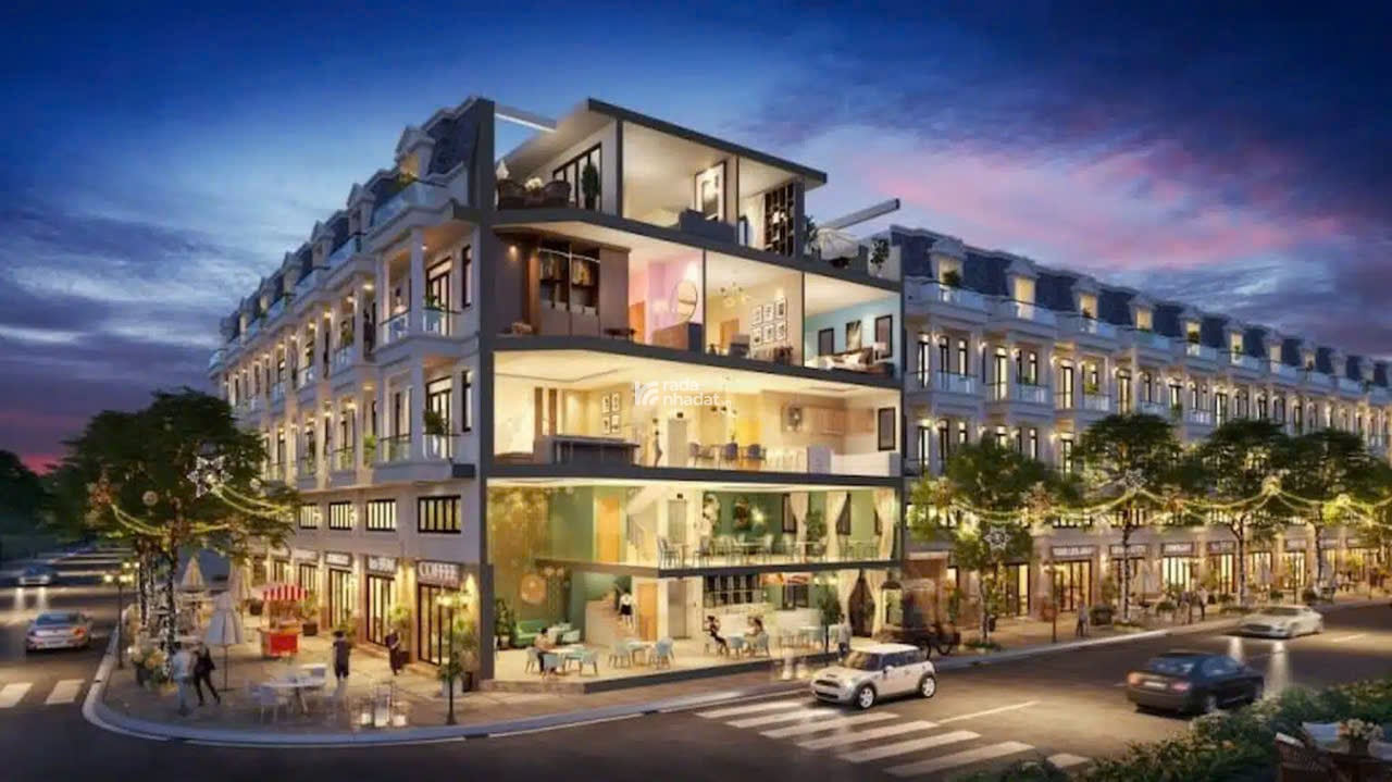 Shophouse quận 12 - Mặt tiền kinh doanh văn phòng, đa ngành nghề