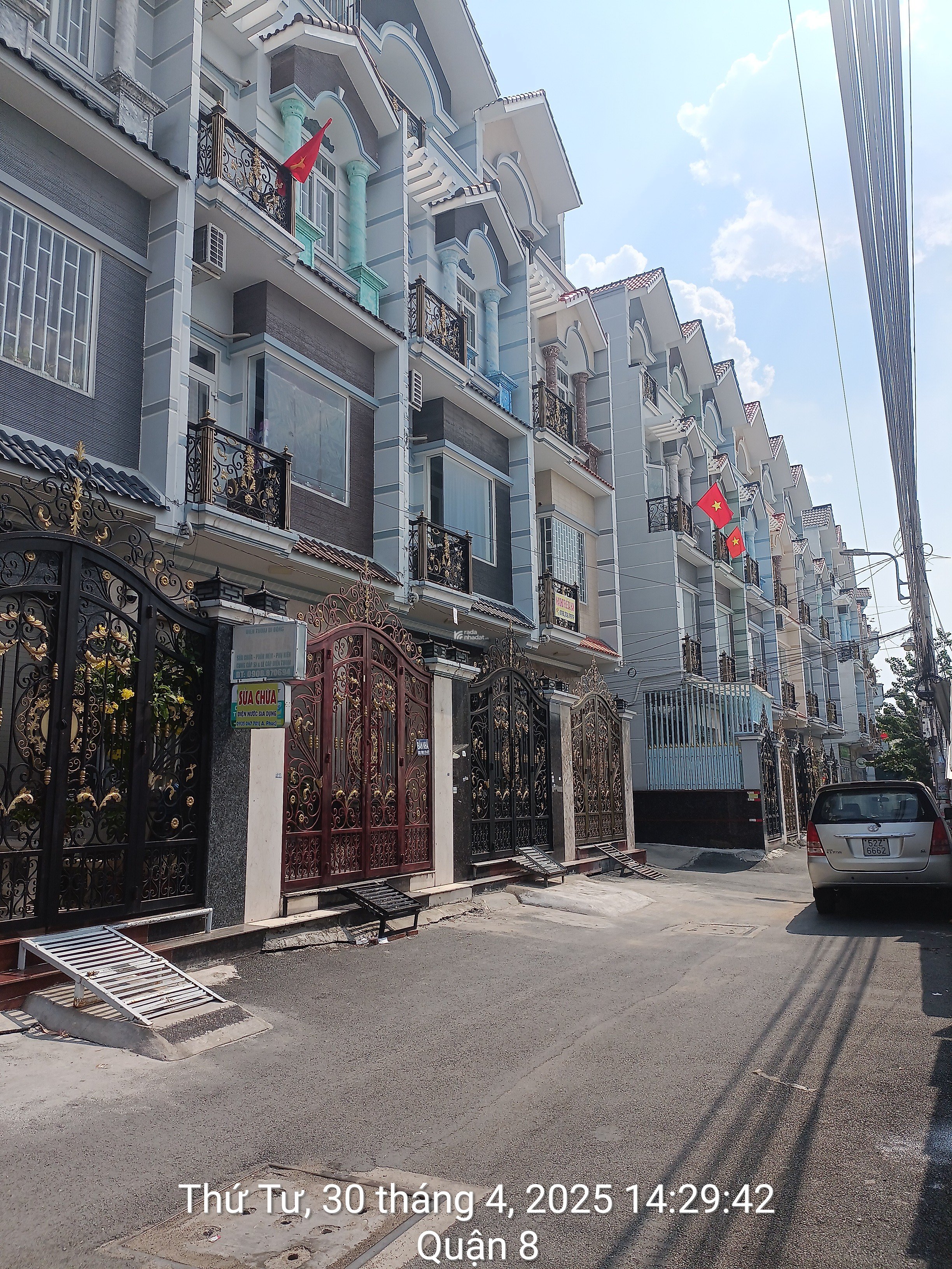 -BÁ.N .N.HÀ - AN DƯƠNG VƯƠNG- P 16- Q8- XE HƠI TRONG NHÀ- 4TẦNG- 51 M- CHỈ NHỈNH 5 T.Ỷ