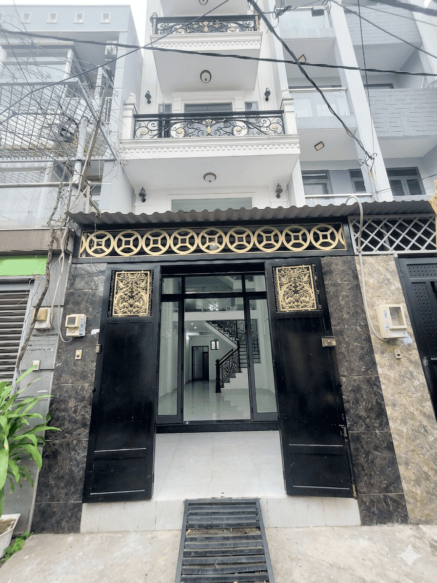 Nhà đẹp 6 tầng HXH thông đường Gò Dầu, 61m2, 6PN, không lộ giới, Chỉ 8.5 tỷ TL