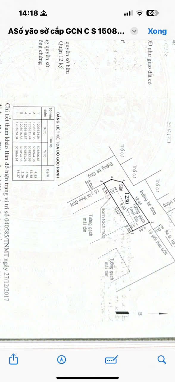 BÁN ĐẤT GÓC 2 MẶT HẺM THÔNG - TL40, P. THẠNH LỘC, Q.12