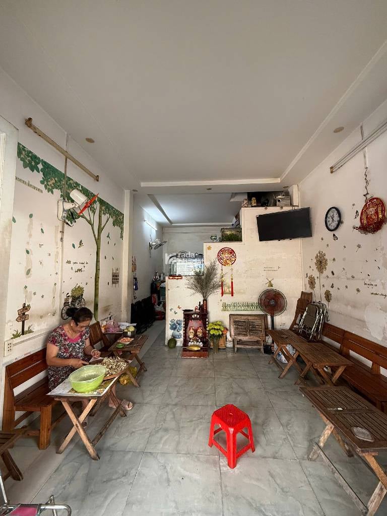 BÁN NHÀ MẶT TIỀN PHỐ ẨM THỰC QUẬN 6 55M2 8.7 TỶ NGANG 7.5M KINH DOANH ĐỈNH