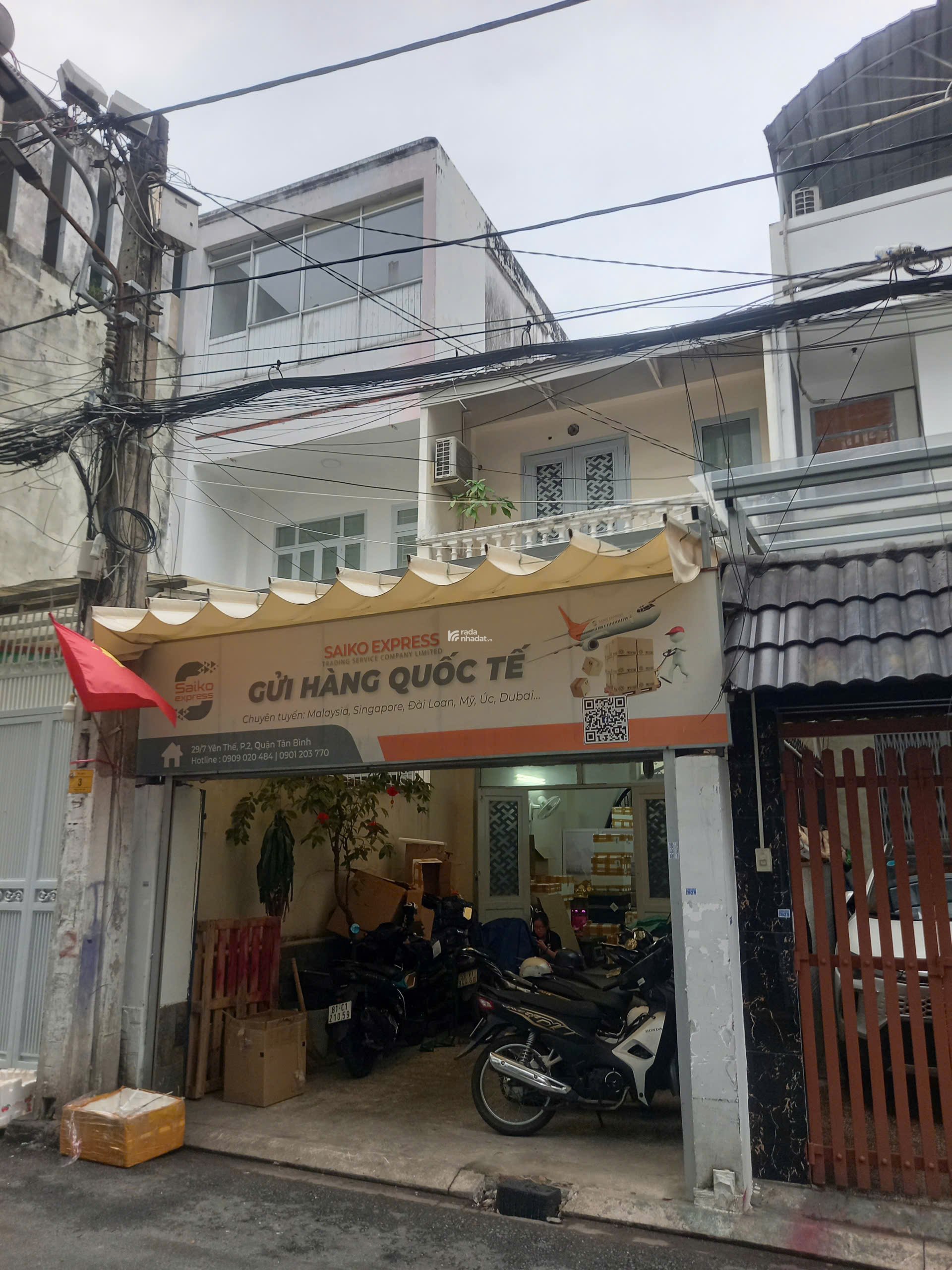 BÁN NHÀ HXH YÊN THẾ, P.2, TÂN BÌNH_GẦN SÂN BAY_DT: 4.3x27m_CN: 118m2_GIÁ 17.5 TỶ