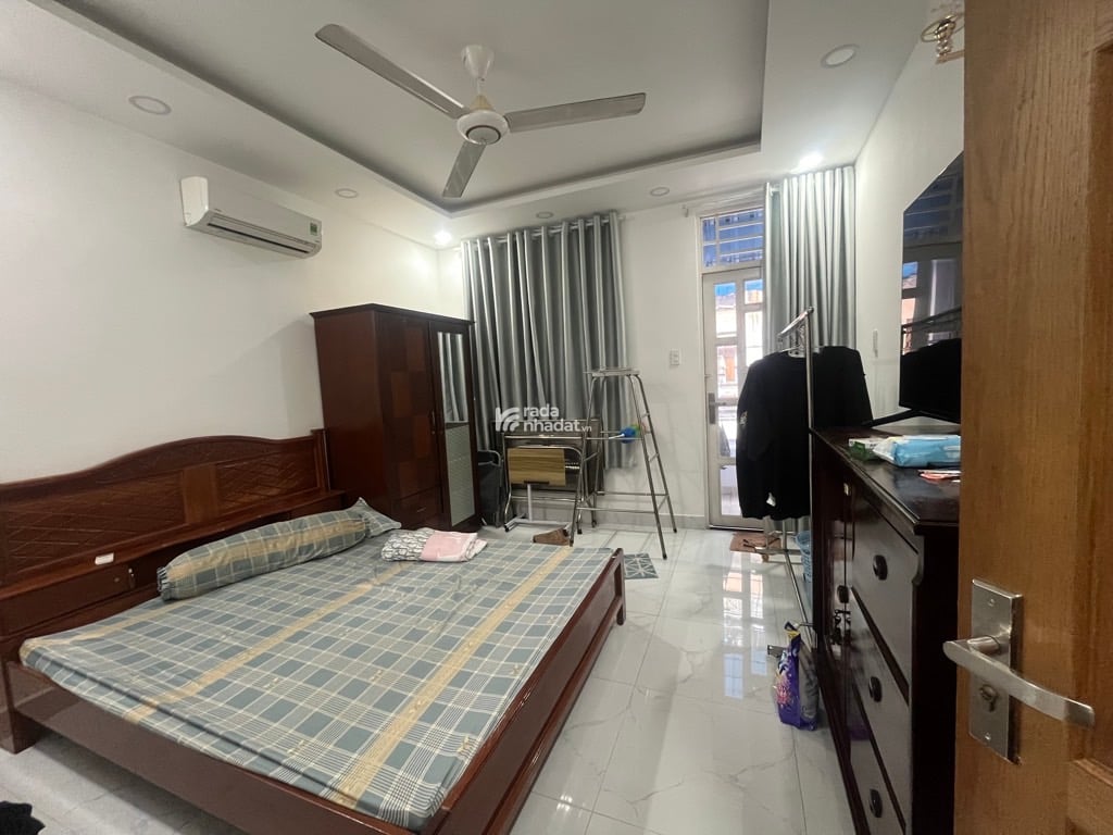 Nhà hẻm 6m Gò Dầu ô tô ngủ trong nhà sổ vuông 6,85 tỷ