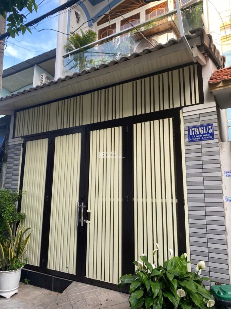 NGAY AEON MALL, HẺM XE HƠI LÊ ĐÌNH THÁM, TÂN PHÚ, 58M2 NGANG HIẾM CÓ. GIẢM 550TR CHỈ 6.5T TL TỐT