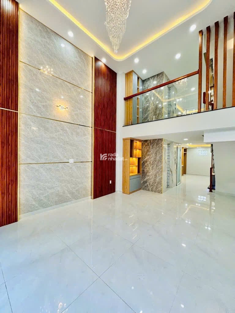 Nhà mới 5 tầng Ngay ĐH Công Nghiệp Nguyễn Văn Dung P6 Gò Vấp  Hẻm 6m 55m2 Giá 8.999 Tỷ 