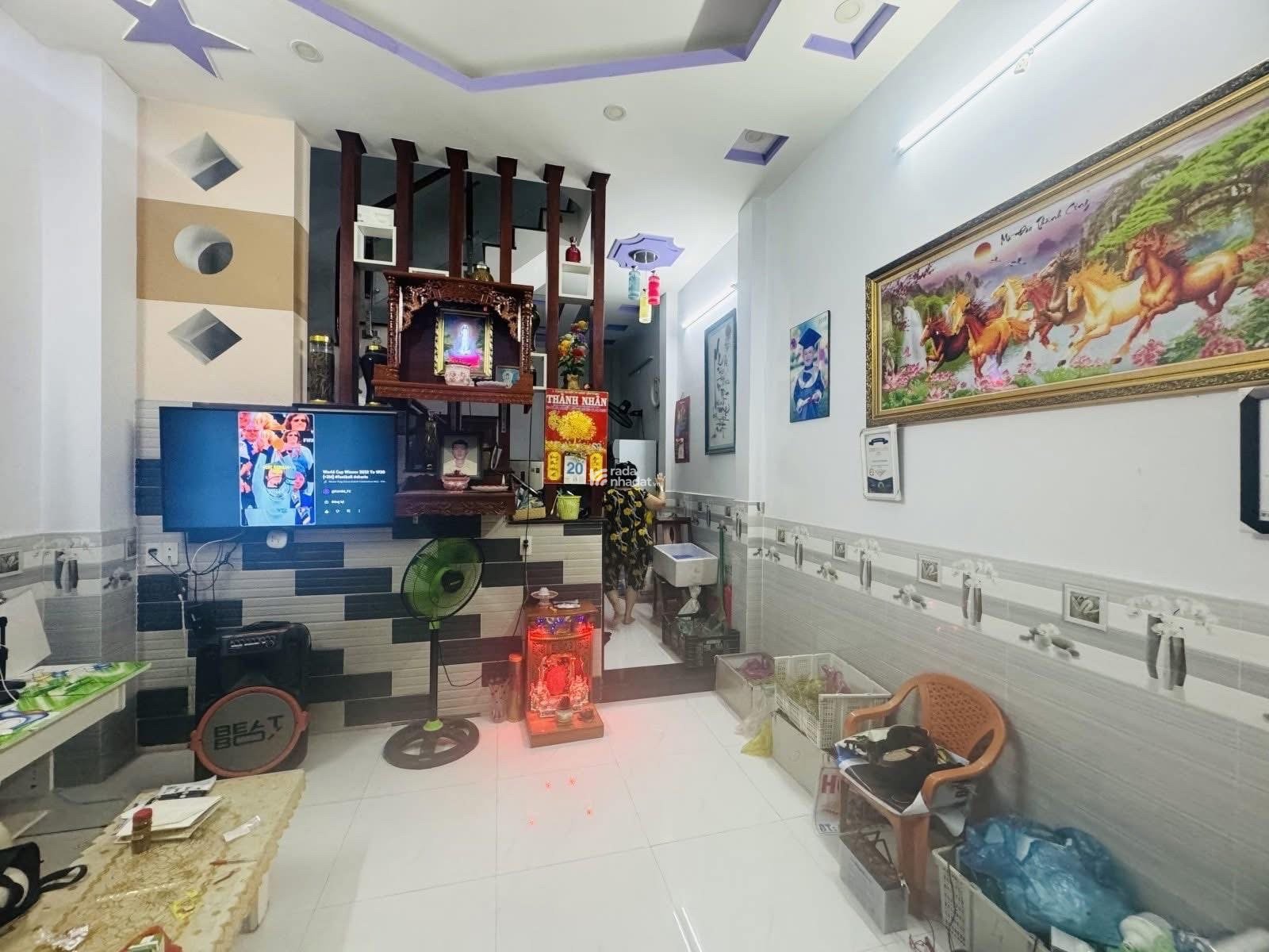 BÁN NHÀ 3 TẦNG – HẺM RỘNG THÔNG THOÁNG – PHƯỜNG TÂN HƯNG – QUẬN 7