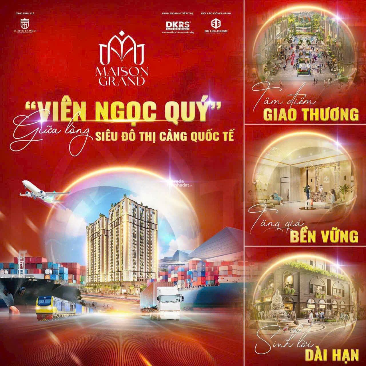  MAISON GRAND - CĂN HỘ 2 TỶ CHO THUÊ 12TRIỆU/THÁNG 