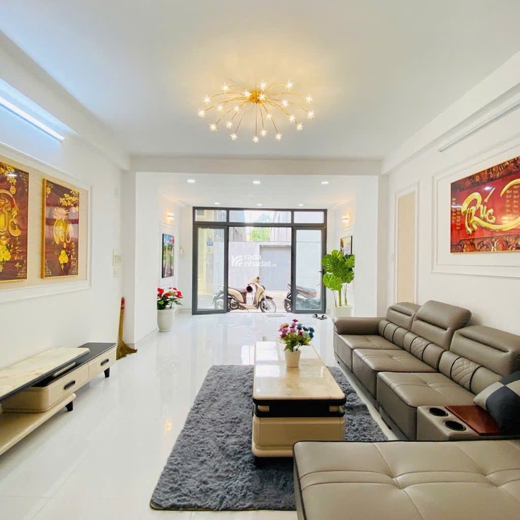 Bán nhà 4 tầng  mới đẹp  sát mặt tiền Nguyễn Oanh  P17  Gò Vấp  Hẻm 5m 4.1x19m Giá 10.6 tỷ