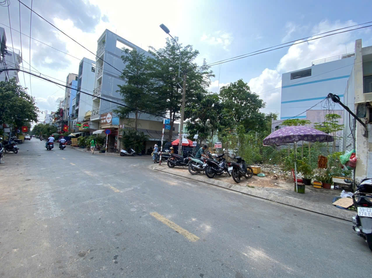 Đất Trống 8x20m góc 1 và 14 chợ Tân Mỹ phường Tân Phú Quận 7